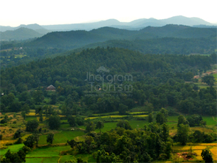Panoramic View from Gurrasini Hill
