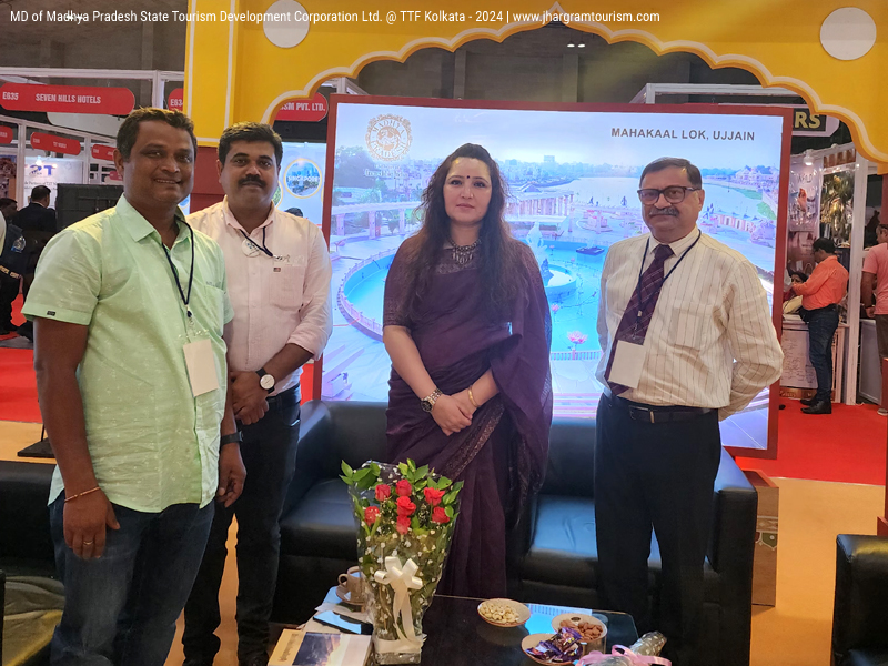 MD of MPTDC @ TTF Kolkata